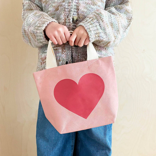 Pink Little Heart Bag