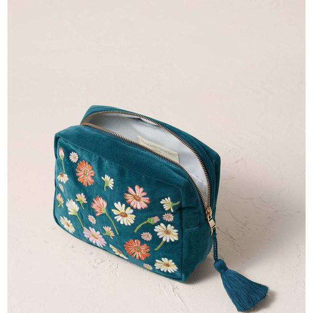 Wildflower Wash Bag - Rose