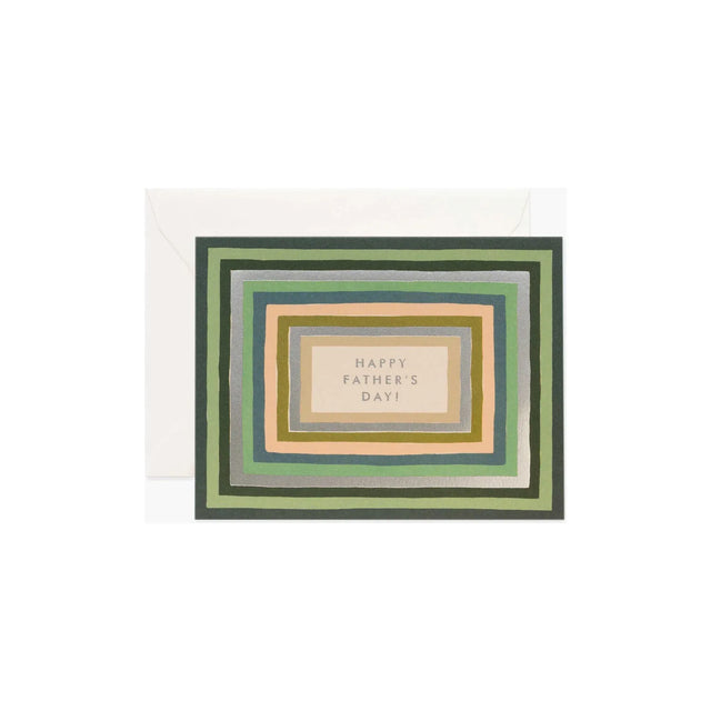 Striped Father's Day Card