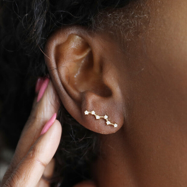 Gold Constellation Studs