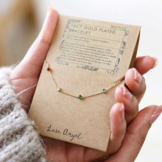 Rainbow Crystal Bracelet
