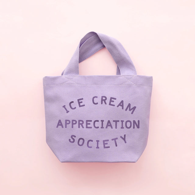 Lavender Little Ice Cream Appreciation Society Bag