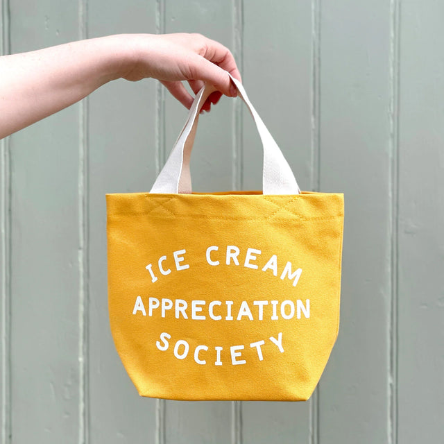 Little Yellow Ice Cream Appreciation Society Bag