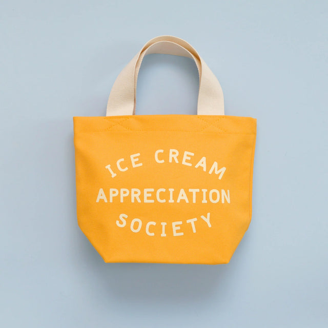 Little Yellow Ice Cream Appreciation Society Bag