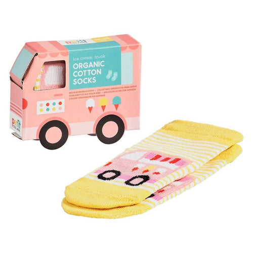 Ice Cream Truck Baby Socks
