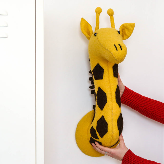Giraffe Felt Wall Decoration