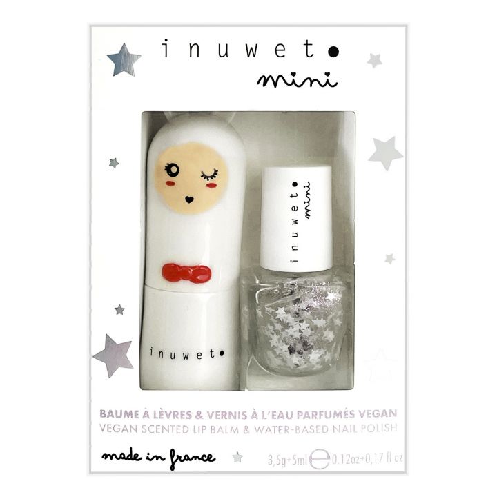 White Duo - Bunny Lip Balm & Nail Polish