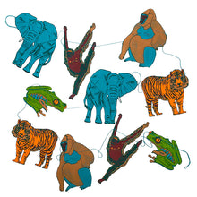 Load image into Gallery viewer, Jungle Die-Cut Garland