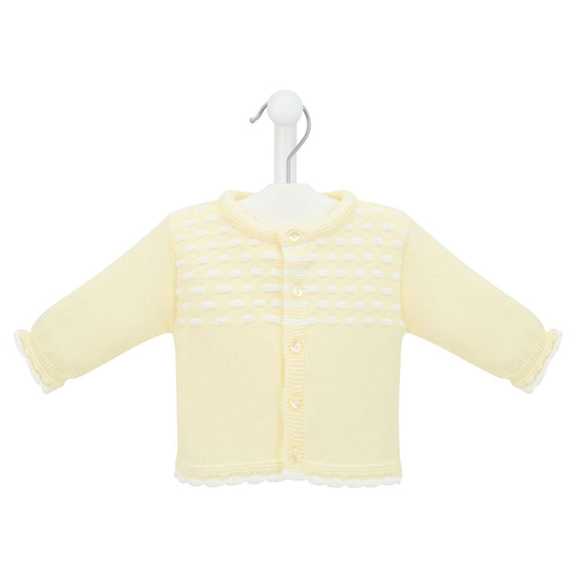 Lemon Dash Knit Cardigan
