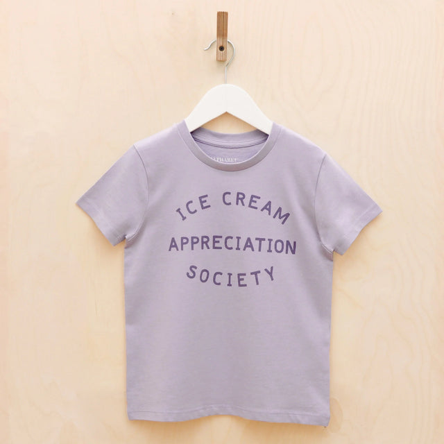 Lilac Ice Cream Appreciation Society Kid's T-Shirt