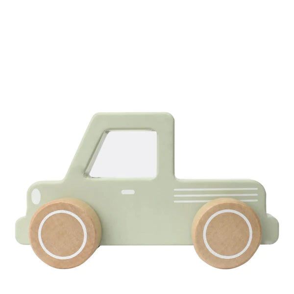 Wooden Mint Truck