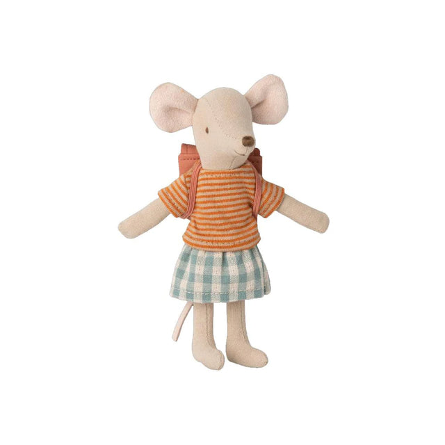 Big Sister Old Rose Tricycle Mouse