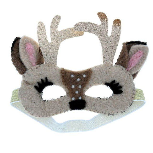 Felted Reindeer Mask
