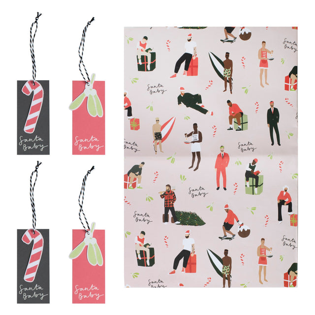 Santa Baby Christmas Wrapping