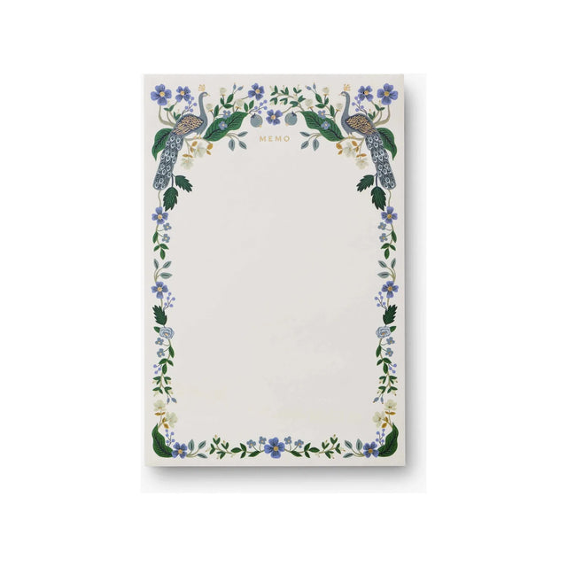 Peacocks Memo Notepad
