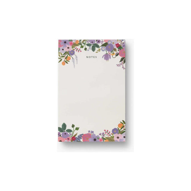 Garden Party Violet Notepad