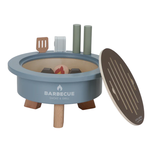 Wooden Barbecue Set