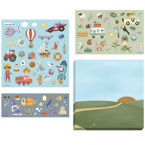 Jim & Friends Sticker Set