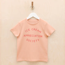 Load image into Gallery viewer, Peachy Ice Cream Appreciation Society Kid&#39;s T-Shirt