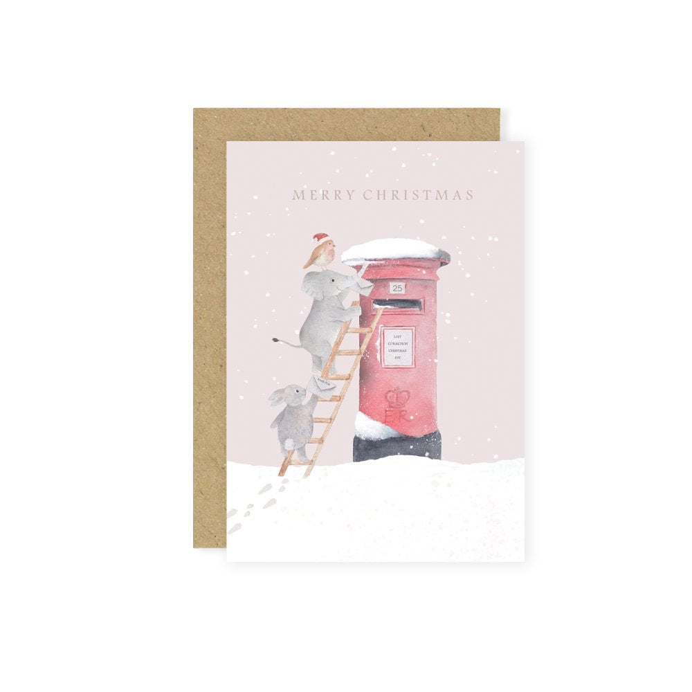 Merry Christmas Post Box Card