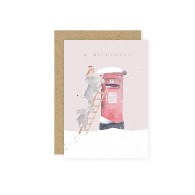Merry Christmas Post Box Card