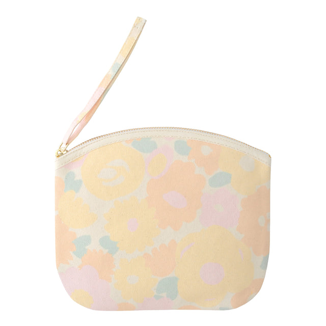 Floral Canvas Pouch