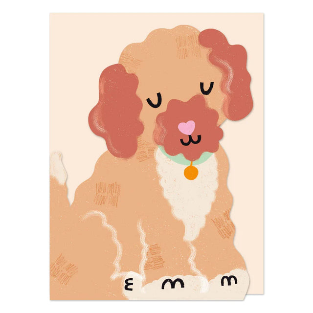 Mini Cockapoo Puppy Card