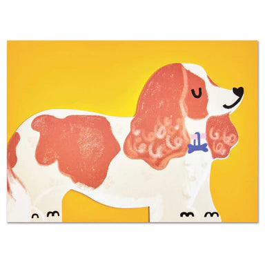 King Charles Dog Card