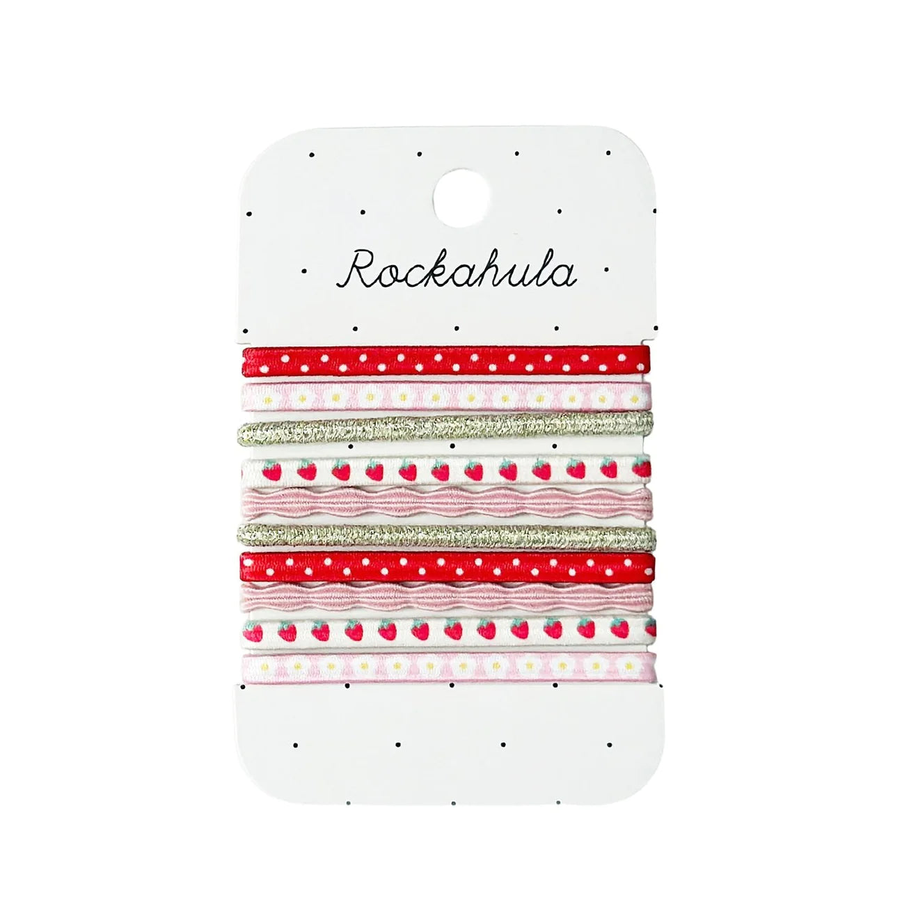 Strawberry Fair Pony Hairband Set