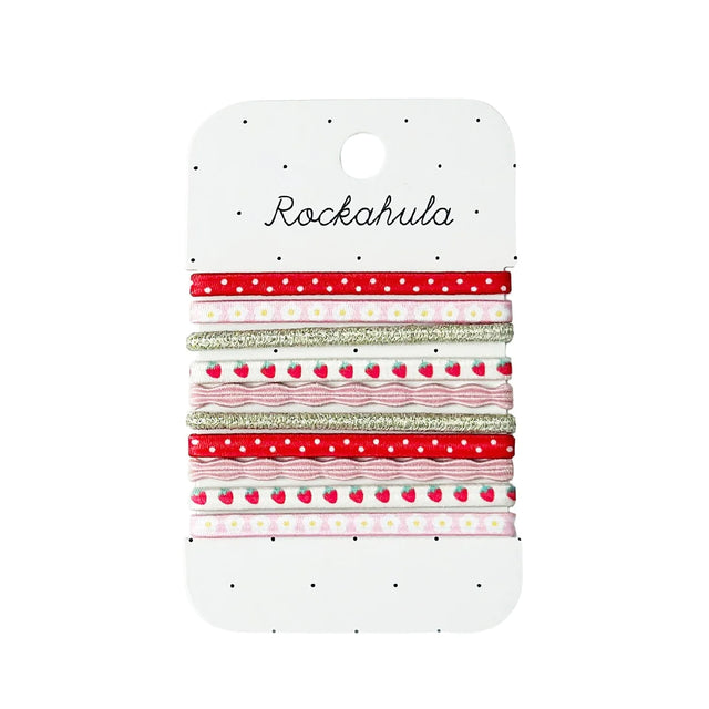 Strawberry Fair Pony Hairband Set