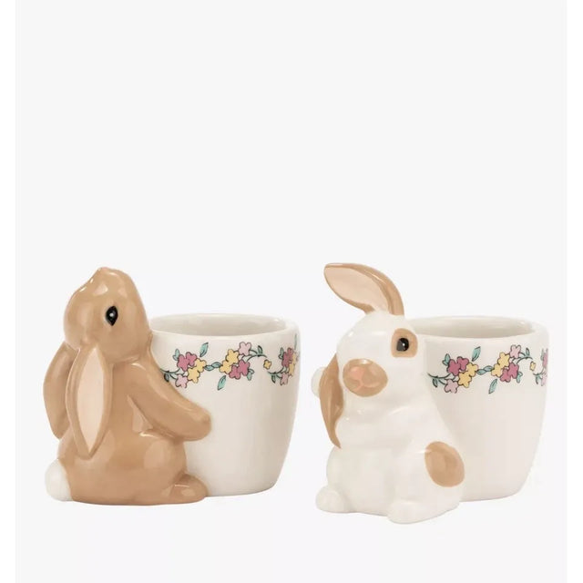 Easter Bunny Set Of 2 Egg Cups