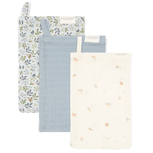 Forest Friends Muslin Wash Cloths