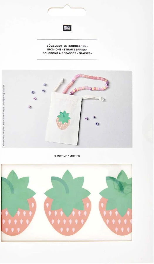 Iron on Strawberries Transfers