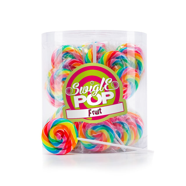 Mini Rainbow Swirl Lolly