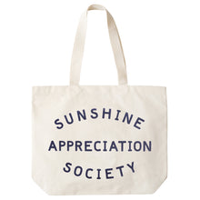 Load image into Gallery viewer, Sunshine Appreciation Society Natural Tote Bag