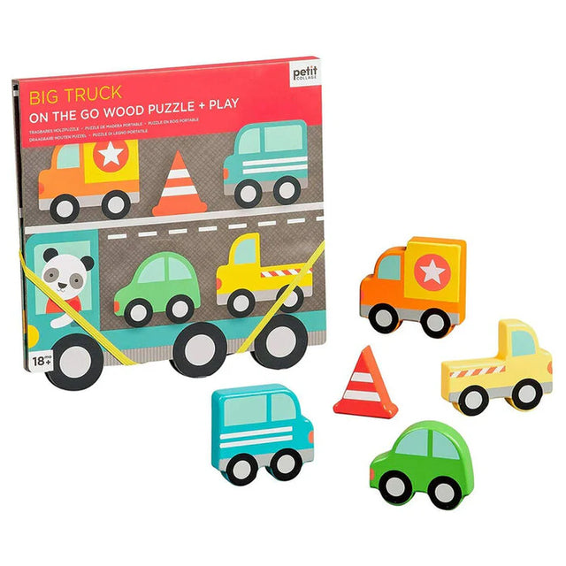 Big Truck Chunky Wood Puzzle & Play