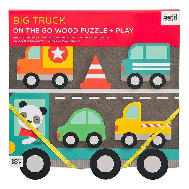 Big Truck Chunky Wood Puzzle & Play