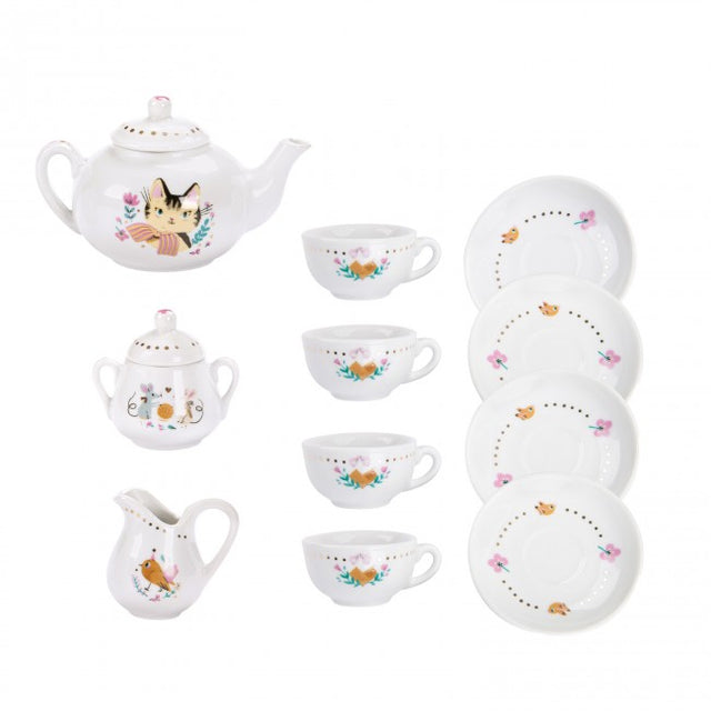 Fancy Parisian Tea Set