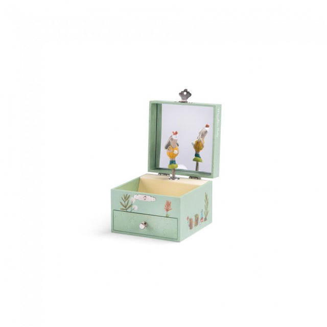 Three Little Rabbits Musical Jewellery Box