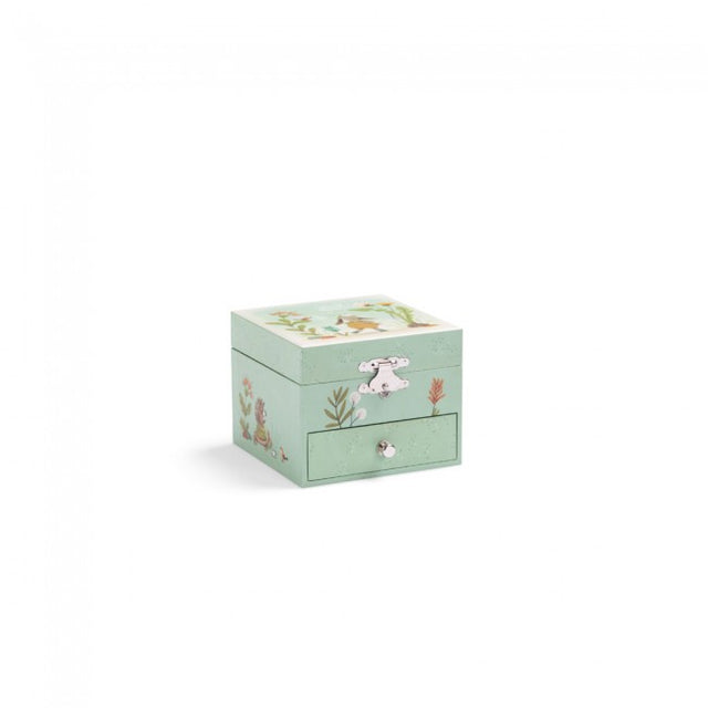 Three Little Rabbits Musical Jewellery Box