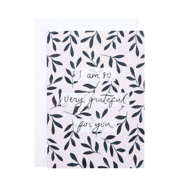 So Very Grateful Greeting Card