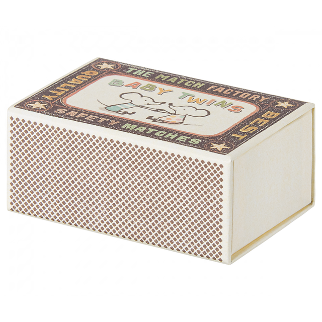 Twins Baby Mice In Matchbox