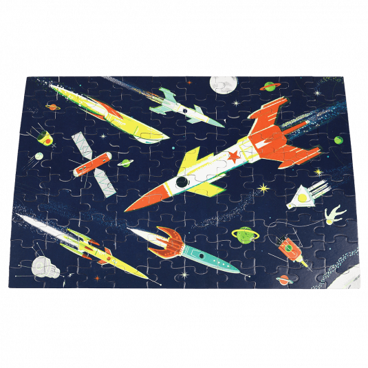 Space Age Glow In The Dark Jigsaw Puzzle