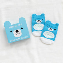 Load image into Gallery viewer, Bruno Bear Baby Socks