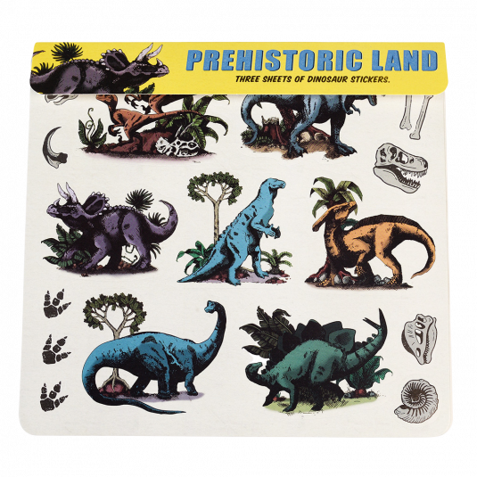 Prehistoric Land Dinosaur Stickers