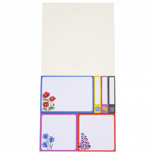 Wild Flowers Sticky Notes
