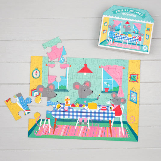 Mouse In A Little House Floor Puzzle