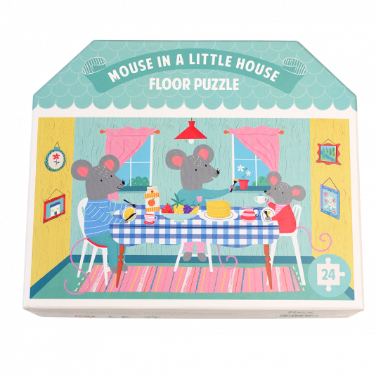 Mouse In A Little House Floor Puzzle
