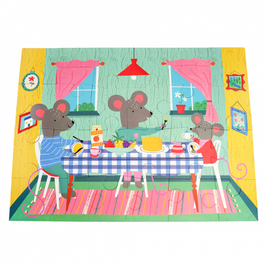 Mouse In A Little House Floor Puzzle