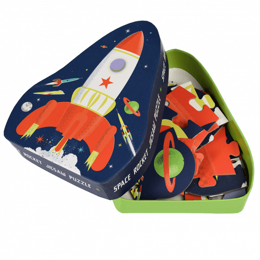 Rocket Space Age Jigsaw Puzzle
